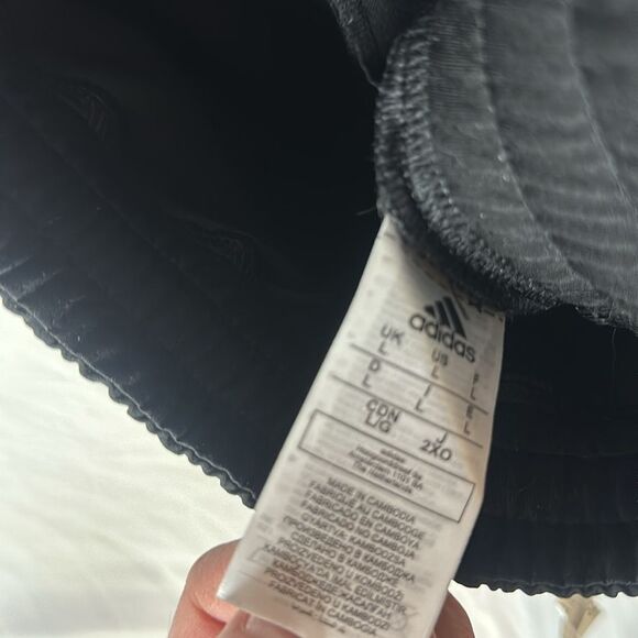 Adidas black track pants size large new without tags - Picture 3 of 8